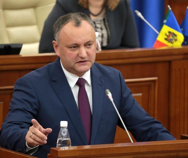 Moldovos prezidentas Igoris Dodonas